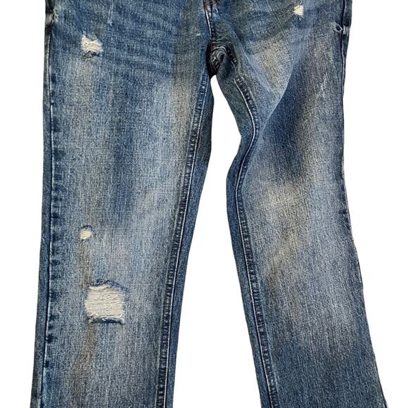 Crooks & Castles Men's Straight Jeans Waist 30  - Distressed Blue - Picture 7 of 10